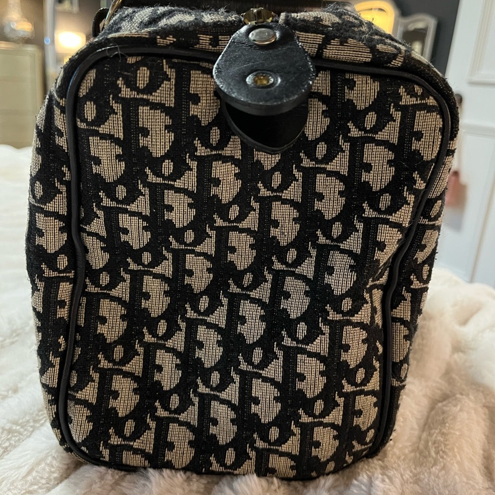 Vintage Blue and Tan monogram DIOR Bag 💖💖💖💖 - Picture 12 of 17
